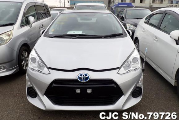 2016 Toyota Aqua Silver for sale | Stock No. 79726 | Japanese Used